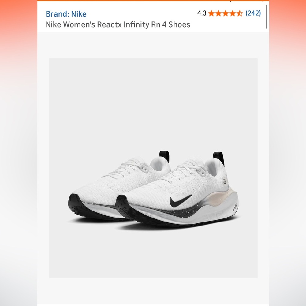 Nike Women's React Infinity Run 4